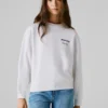 Sweatshirt mit Rundhalsausschnitt und lockerer Passform