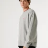 Sweatshirt mit Rundhalsausschnitt und lockerer Passform