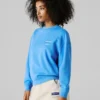 Sweatshirt mit Rundhalsausschnitt und lockerer Passform Sweatshirt mit Rundhalsausschnitt und lockerer Passform