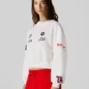 Sweatshirt mit Rundhalsausschnitt und lockerer Passform Sweatshirt mit Rundhalsausschnitt und lockerer Passform