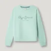 Sweatshirt mit Rundhalsausschnitt und lockerer Passform
