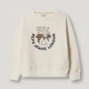 Sweatshirt mit Rundhalsausschnitt und lockerer Passform