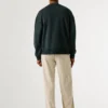 Sweatshirt mit Rundhalsausschnitt und lockerer Passform Sweatshirt mit Rundhalsausschnitt und lockerer Passform