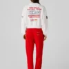 Sweatshirt mit Rundhalsausschnitt und lockerer Passform Sweatshirt mit Rundhalsausschnitt und lockerer Passform