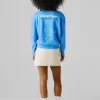 Sweatshirt mit Rundhalsausschnitt und lockerer Passform Sweatshirt mit Rundhalsausschnitt und lockerer Passform