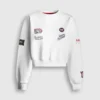 Sweatshirt mit Rundhalsausschnitt und lockerer Passform Sweatshirt mit Rundhalsausschnitt und lockerer Passform