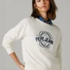 Sweatshirt mit Rundhalsausschnitt und Logo Sweatshirt mit Rundhalsausschnitt und Logo