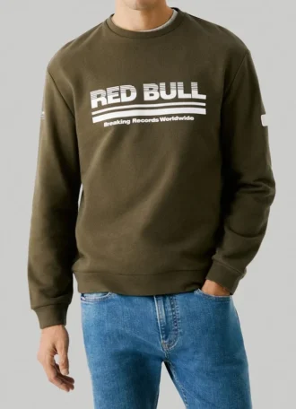 Sweatshirt mit Rundhalsausschnitt und Logo