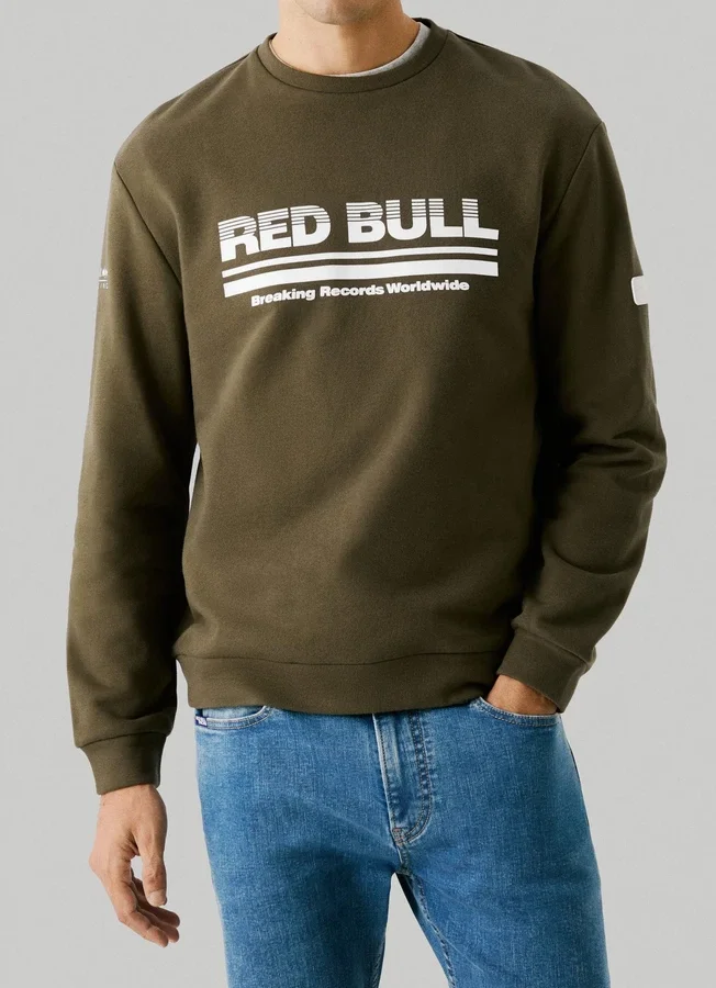 Sweatshirt mit Rundhalsausschnitt und Logo Sweatshirt mit Rundhalsausschnitt und Logo