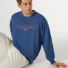 Sweatshirt mit Rundhalsausschnitt und Logo