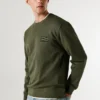 Sweatshirt mit Rundhalsausschnitt und Logo