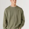 Sweatshirt mit Rundhalsausschnitt und Logo