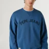 Sweatshirt mit Rundhalsausschnitt und Logo Sweatshirt mit Rundhalsausschnitt und Logo