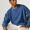 Sweatshirt mit Rundhalsausschnitt und Logo
