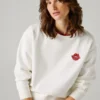 Sweatshirt mit Rundhalsausschnitt und Logo Sweatshirt mit Rundhalsausschnitt und Logo
