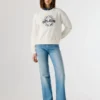 Sweatshirt mit Rundhalsausschnitt und Logo Sweatshirt mit Rundhalsausschnitt und Logo