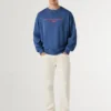 Sweatshirt mit Rundhalsausschnitt und Logo