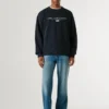 Sweatshirt mit Rundhalsausschnitt und Logo Sweatshirt mit Rundhalsausschnitt und Logo