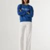 Sweatshirt mit Rundhalsausschnitt und Logo Sweatshirt mit Rundhalsausschnitt und Logo