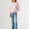Sweatshirt mit Rundhalsausschnitt und Logo Sweatshirt mit Rundhalsausschnitt und Logo