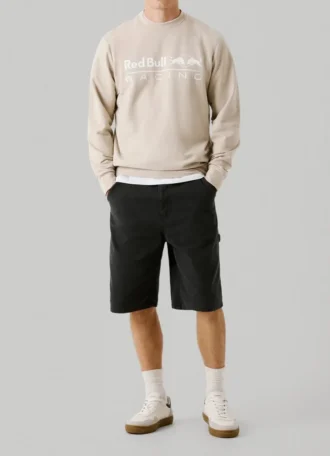 Sweatshirt mit Rundhalsausschnitt und Logo