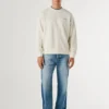 Sweatshirt mit Rundhalsausschnitt und Logo