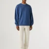 Sweatshirt mit Rundhalsausschnitt und Logo