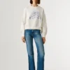 Sweatshirt mit Rundhalsausschnitt und Logo Sweatshirt mit Rundhalsausschnitt und Logo