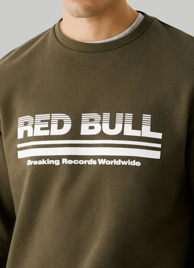 Sweatshirt mit Rundhalsausschnitt und Logo Sweatshirt mit Rundhalsausschnitt und Logo