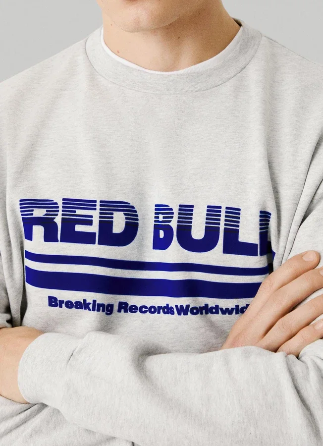 Sweatshirt mit Rundhalsausschnitt und Logo Sweatshirt mit Rundhalsausschnitt und Logo