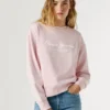 Sweatshirt mit Rundhalsausschnitt und Logo Sweatshirt mit Rundhalsausschnitt und Logo