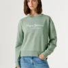Sweatshirt mit Rundhalsausschnitt und Logo Sweatshirt mit Rundhalsausschnitt und Logo