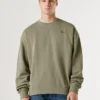 Sweatshirt mit Rundhalsausschnitt und Logo