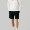 Sweatshirt mit Rundhalsausschnitt und Logo Sweatshirt mit Rundhalsausschnitt und Logo