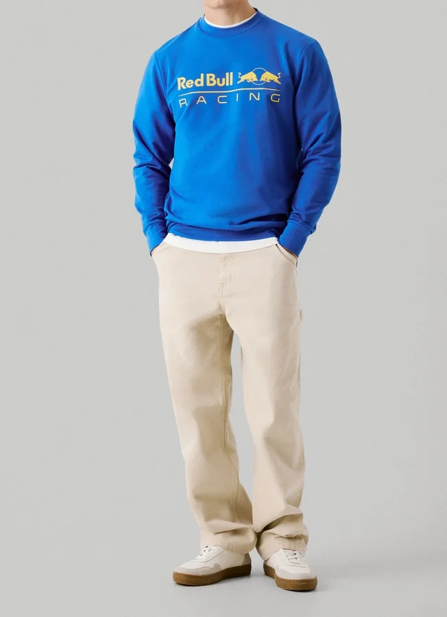 Sweatshirt mit Rundhalsausschnitt und Logo Sweatshirt mit Rundhalsausschnitt und Logo