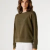 Sweatshirt mit Rundhalsausschnitt und Logo