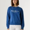 Sweatshirt mit Rundhalsausschnitt und Logo Sweatshirt mit Rundhalsausschnitt und Logo
