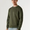 Sweatshirt mit Rundhalsausschnitt und Logo