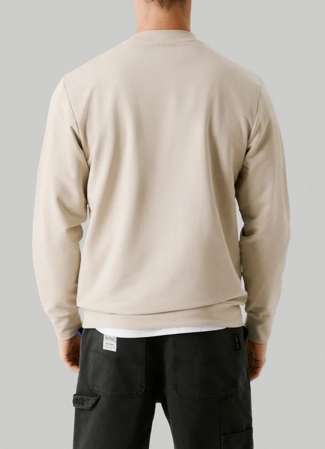 Sweatshirt mit Rundhalsausschnitt und Logo Sweatshirt mit Rundhalsausschnitt und Logo