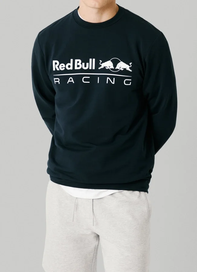 Sweatshirt mit Rundhalsausschnitt und Logo Sweatshirt mit Rundhalsausschnitt und Logo