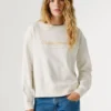 Sweatshirt mit Rundhalsausschnitt und Logo Sweatshirt mit Rundhalsausschnitt und Logo