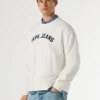 Sweatshirt mit Rundhalsausschnitt und Logo