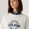Sweatshirt mit Rundhalsausschnitt und Logo Sweatshirt mit Rundhalsausschnitt und Logo