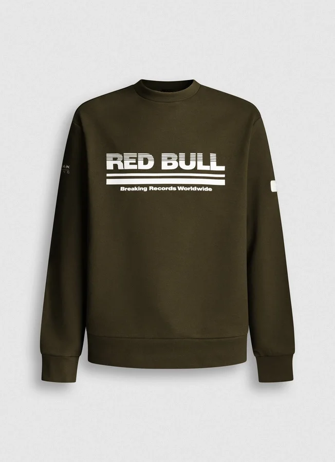 Sweatshirt mit Rundhalsausschnitt und Logo Sweatshirt mit Rundhalsausschnitt und Logo