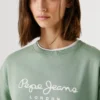 Sweatshirt mit Rundhalsausschnitt und Logo Sweatshirt mit Rundhalsausschnitt und Logo