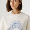 Sweatshirt mit Rundhalsausschnitt und Logo Sweatshirt mit Rundhalsausschnitt und Logo
