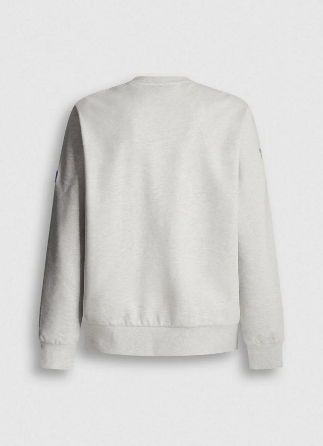 Sweatshirt mit Rundhalsausschnitt und Logo Sweatshirt mit Rundhalsausschnitt und Logo