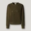 Sweatshirt mit Rundhalsausschnitt und Logo