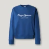 Sweatshirt mit Rundhalsausschnitt und Logo Sweatshirt mit Rundhalsausschnitt und Logo