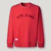 Sweatshirt mit Rundhalsausschnitt und Logo